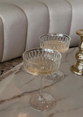 Vintage Coupe Glass