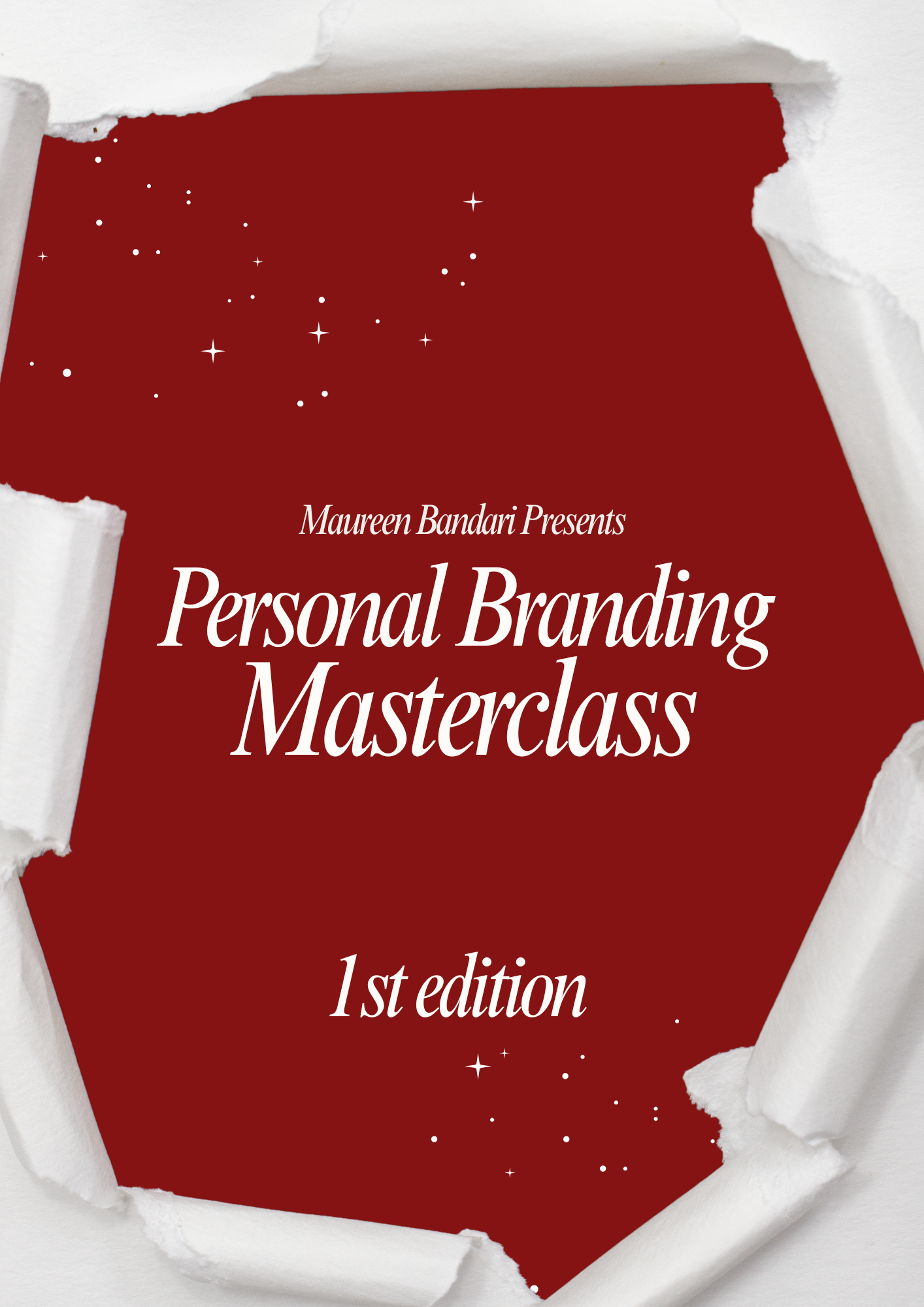 Personal Branding Master Class - 1st Edition