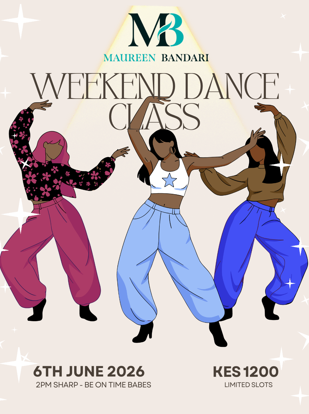 WEEKEND DANCE CLASS - 6TH JUNE 2025
